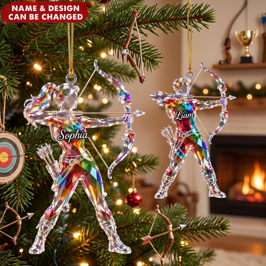 Archery – Personalized Acrylic Custom Shape Ornament