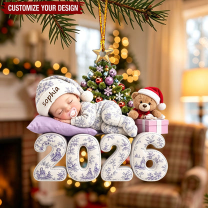 Our Greatest Blessing Ever - Personalized Acrylic Custom Shape Ornament