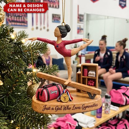 Beauty In Every Leap Christmas Ornament - Personalized Gifts For Gymnastics Lovers