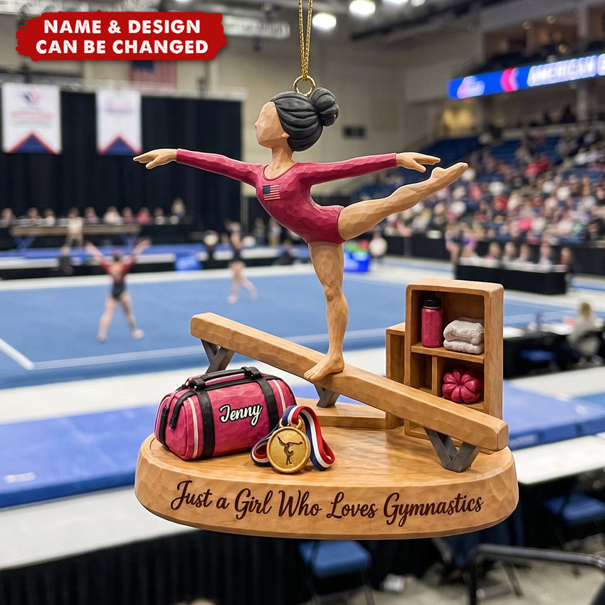 Beauty In Every Leap Christmas Ornament - Personalized Gifts For Gymnastics Lovers