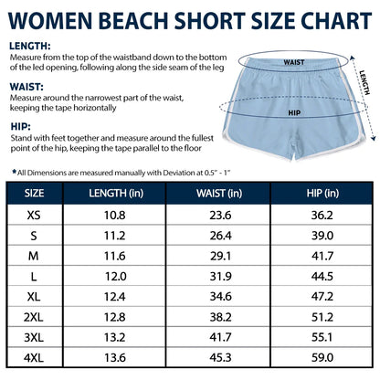 This Grandma Mom Belongs To Kids Pet - Personalized Women Beach Shorts