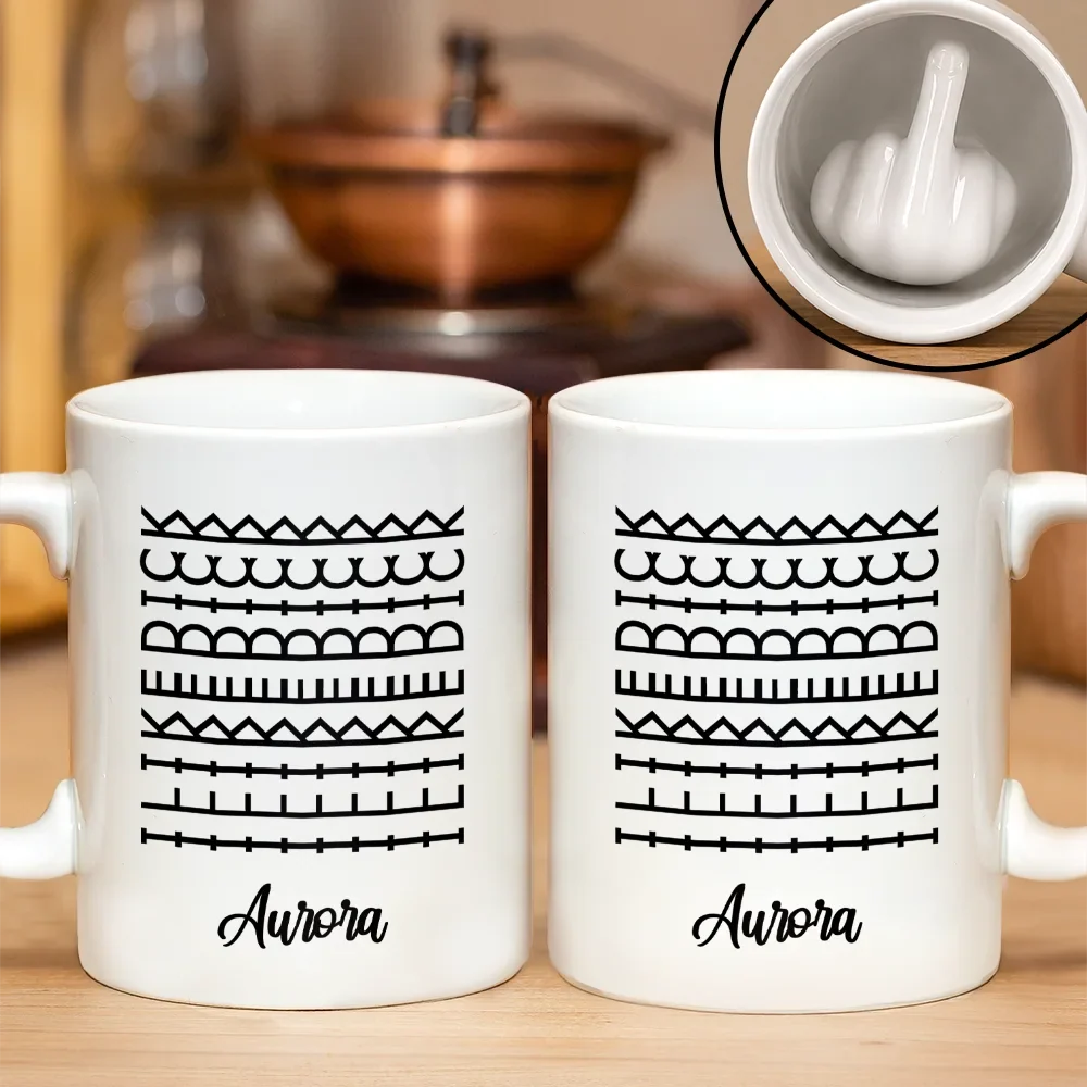 I Like Dck Hidden Message For Girlfriend, Friends, Coworkers Christmas, Anniversary, White Elephant Gag Gifts - Personalized Mug