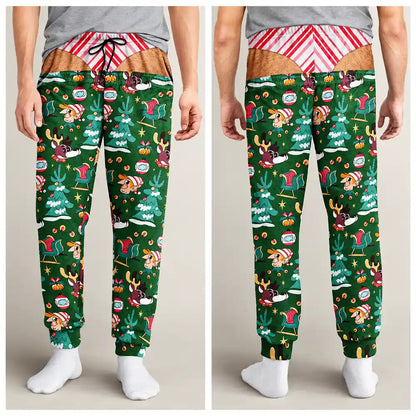 Funny Underwear Christmas Gifts For Husband Dad - Personalized Pajama Pants