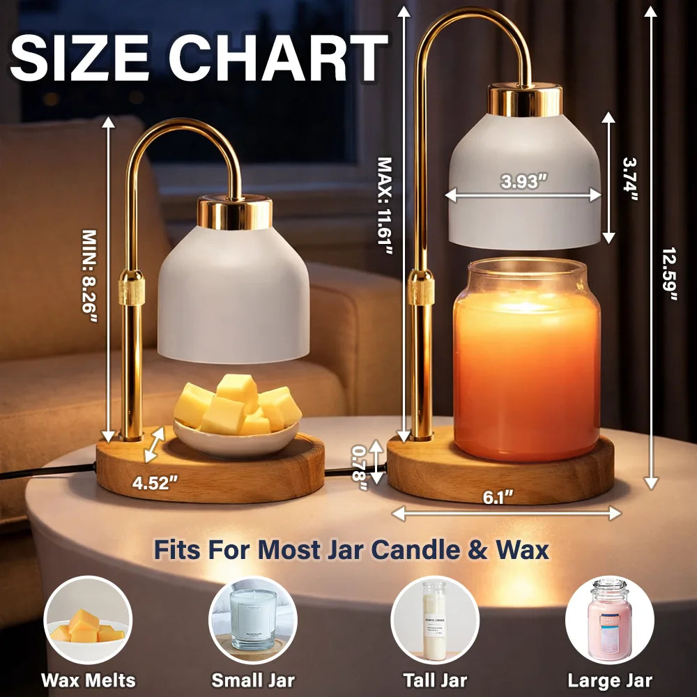 Custom Photo Memorial Always Loved Never Forgotten - Personalized Candle Warmer Lamp