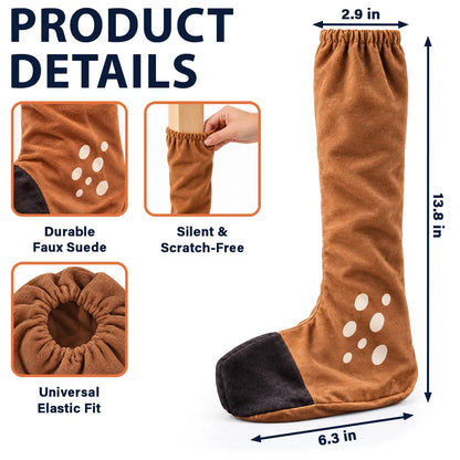 Christmas Home Decor, Dining Room Gift For Family - Santa, Reindeer, Elf Boot Furniture Leg Cover