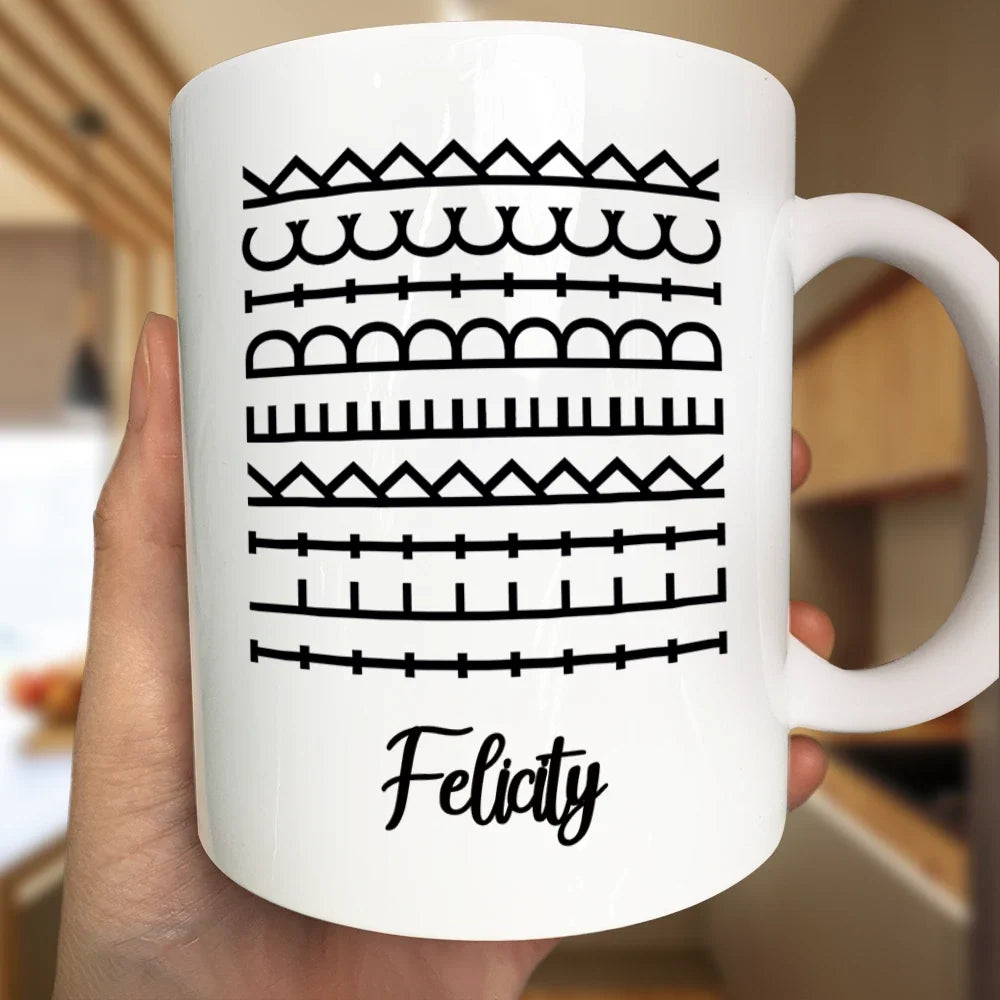 I Like Dck Hidden Message For Girlfriend, Friends, Coworkers Christmas, Anniversary, White Elephant Gag Gifts - Personalized Mug