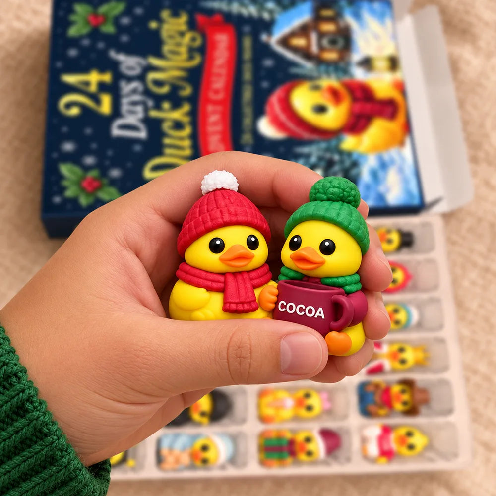 Duck Magic Gift For Kids - Festive Christmas Countdown Advent Calendar