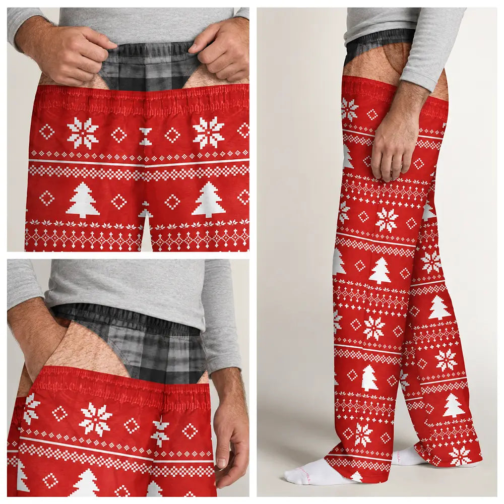 Funny Christmas Gifts For Husband Dad Grandpa - Personalized Pajama Pants