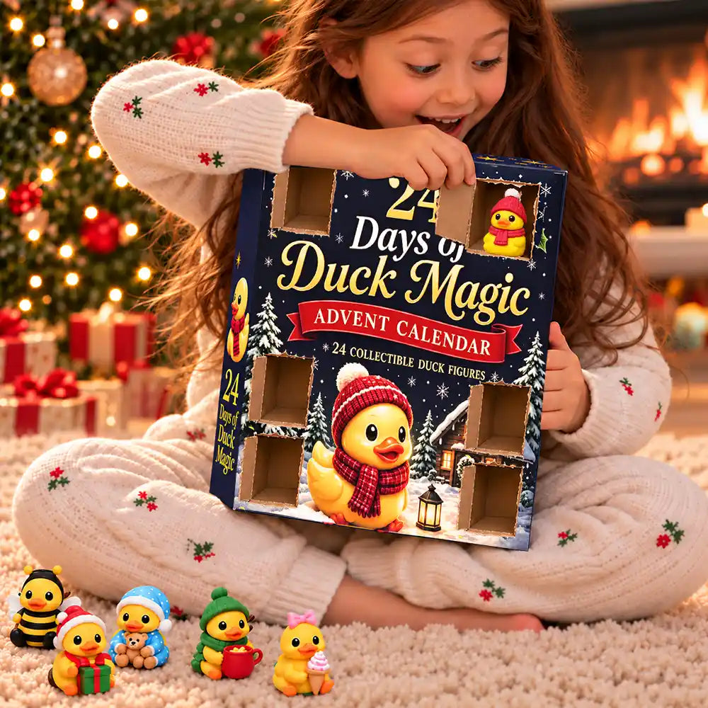 Duck Magic Gift For Kids - Festive Christmas Countdown Advent Calendar