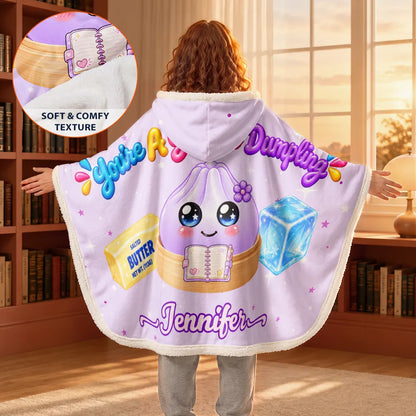 Christmas Gift For Girls Squishy Lover - Personalized Name The Year Of Squishy Hunting Wearable Hooded Blanket