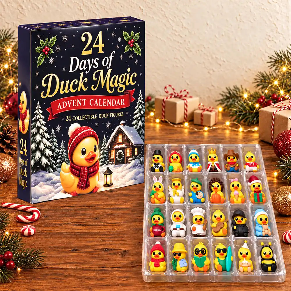Duck Magic Gift For Kids - Festive Christmas Countdown Advent Calendar