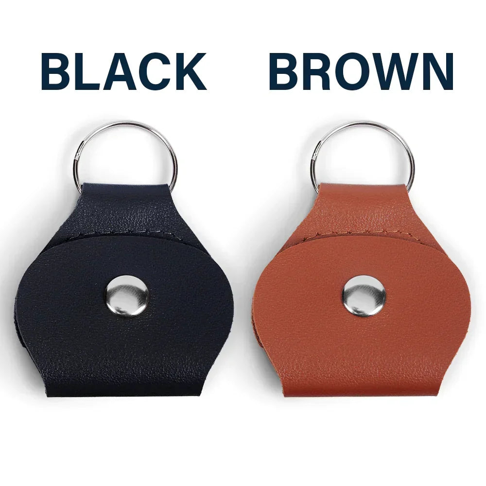 Gift For Brother - Personalized Never Battle Alone Leather Pocket Hug