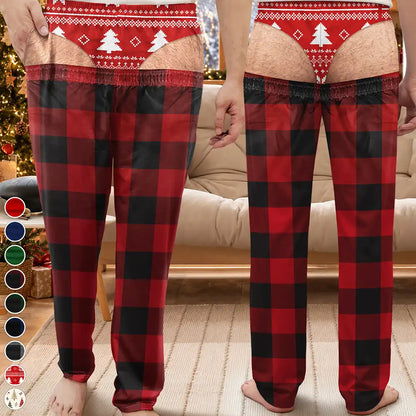 Funny Christmas Gifts For Husband Dad Grandpa - Personalized Pajama Pants