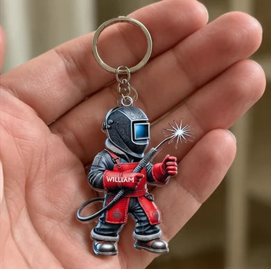 Personalized Welder Keychain · AI image 2 · Enlarge