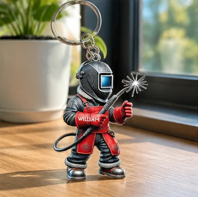 Personalized Welder Keychain · AI image 3 · Enlarge