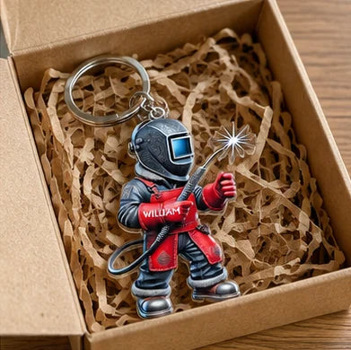 Personalized Welder Keychain · AI image 4 · Enlarge