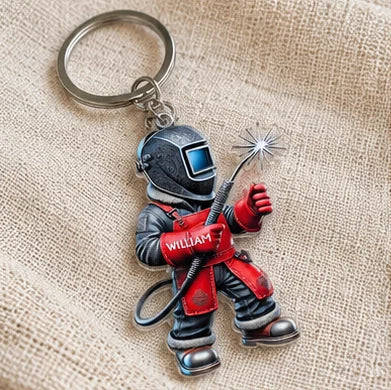 Personalized Welder Keychain · AI image 5 · Enlarge