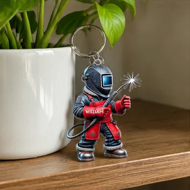 Personalized Welder Keychain · AI image 7 · Enlarge