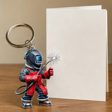 Personalized Welder Keychain · AI image 8 · Enlarge