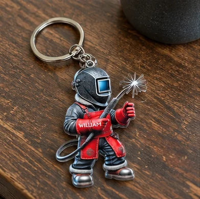 Personalized Welder Keychain · AI image 9 · Enlarge