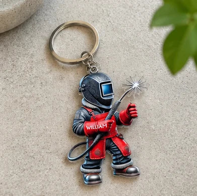 Personalized Welder Keychain · AI image 10 · Enlarge